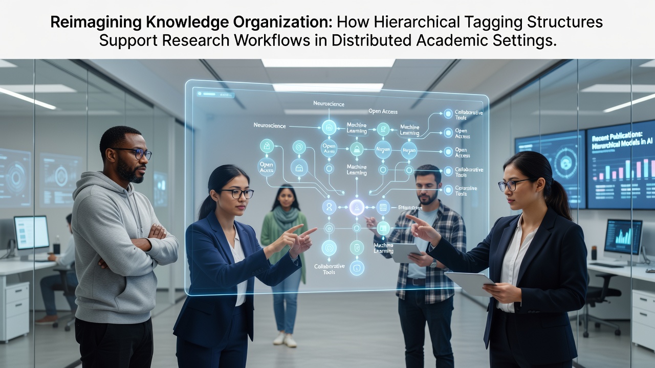 Reimagining Knowledge Organization: How Hierarchical Tagging Structures Support Research Workflows in Distributed Academic Settings