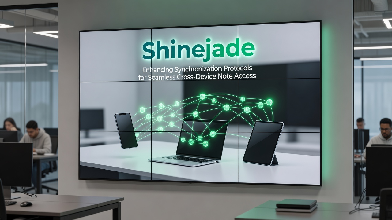 Shinejade Advances Its Role in Productivity Tools by Refining Synchronization Protocols